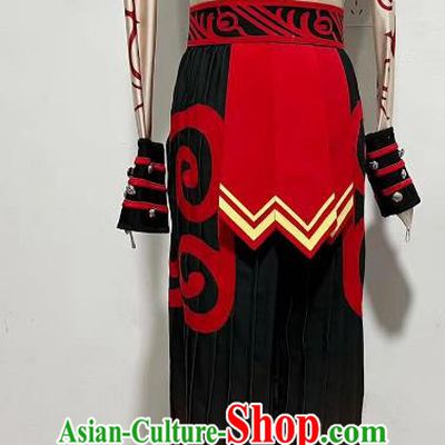 China Children Group Stage Performance Costume Folk Dance Clothing Little Eagle Dance Outfit