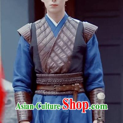 China Ancient Young Warrior Clothing TV Series Miss The Dragon Swordsman Long Yu Chi Costumes