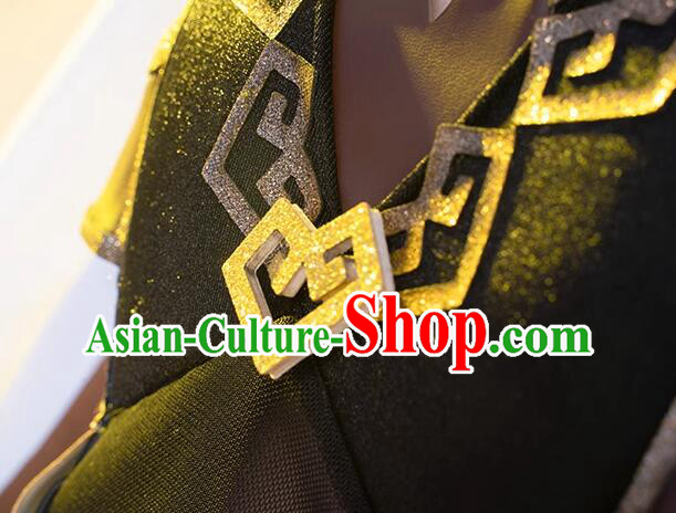 Genshin Female Knight Blue Dress Handmade Woman Sexy Clothing Cosplay Ye Lan Costume Genshin Female Knight Blue Dress Handmade Woman Sexy Clothing Cosplay Ye Lan Costume