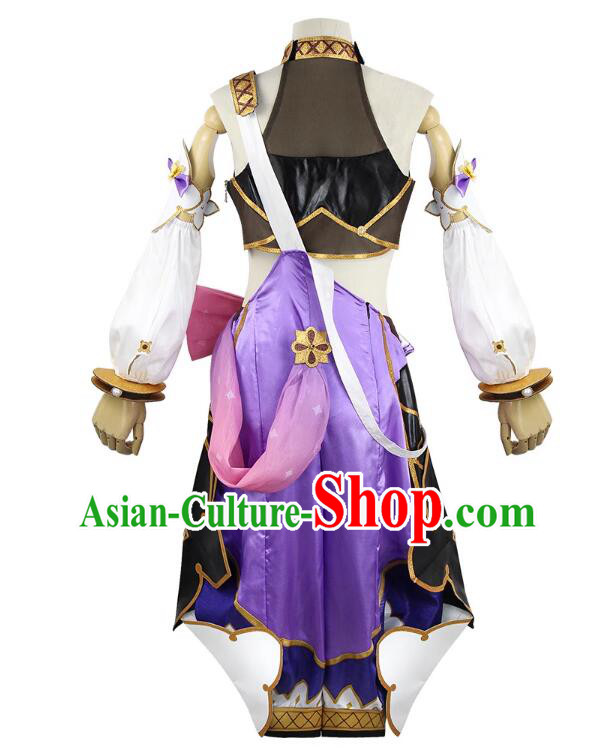 Genshin Cosplay Dolly Costume Young Lady Dress Handmade Role Playing Clothing Genshin Cosplay Dolly Costume Young Lady Dress Handmade Role Playing Clothing