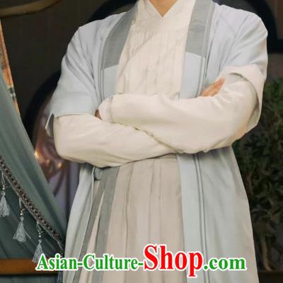 China Ancient Noble Childe Historical Costumes Drama Lost Track of Time Royal Prince Mu Chuan Clothing