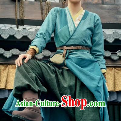 Drama Lost Track of Time Heroine Lu An Ran Clothing China Ancient Swordswoman Historical Costumes Female Civilian Dresses
