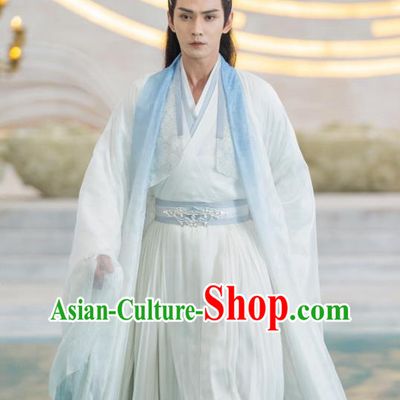 China Ancient King Costumes Drama Chong Zi Venerable Chong Hua Clothing