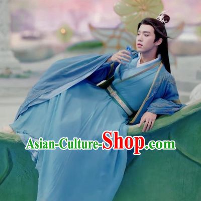 Drama Chong Zi Young Lord Zhuo Hao Clothing China Ancient Swordsman Costumes Traditional Hanfu Childe Garments