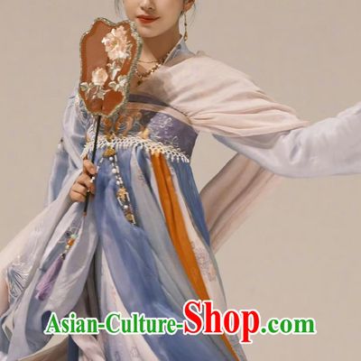 Traditional Chinese Tang Dynasty Princess Hanfu Dress TV Series Drama Go East Yuchi Hua Costume Ancient China Court Woman Clothing