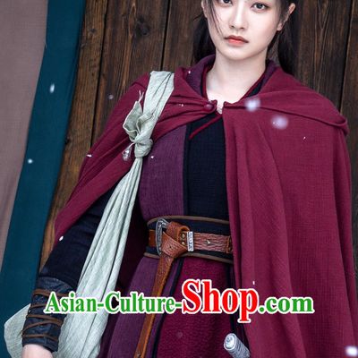 Traditional China Hanfu TV Series Drama Strange Tales of Tang Dynasty Swordswoman Ying Tao Costume Ancient Chinese Heroine Clothing