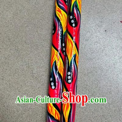 Traditional Lion Dance Drumstick Professional Hands Painted Drum Sticks