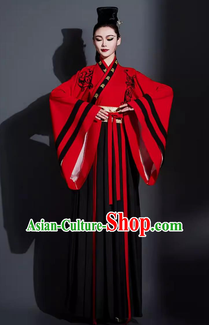 Traditional Hanfu Dance Clothing China Classical Dance Dress Chinese Umbrella Dance Fan Dance Costume Traditional Hanfu Dance Clothing China Classical Dance Dress Chinese Umbrella Dance Fan Dance Costume