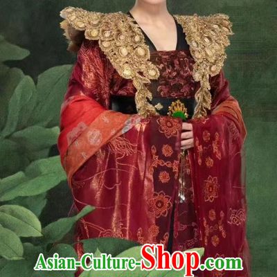 Traditional Chinese Hanfu TV Series Drama Strange Tales of Tang Dynasty Elder Princess Costume Ancient China Court Woman Clothing