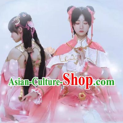Cosplay Online Game Sword Heroes Fate Ne Zha Costume China Wuxia Warrior Outfit Ancient Chinese Young Hero Clothing