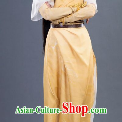 Traditional Chinese Hanfu Dress TV Series Drama Burning Flames Heroine A Lan Costume Ancient China Female Swordsman Clothing
