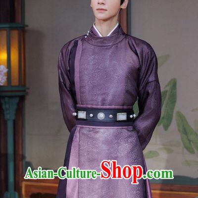 Traditional Chinese Tang Dynasty Male Hanfu TV Series Drama Follow Your Heart Jiang Xin Bai Costume Ancient China Royal Prince Clothing