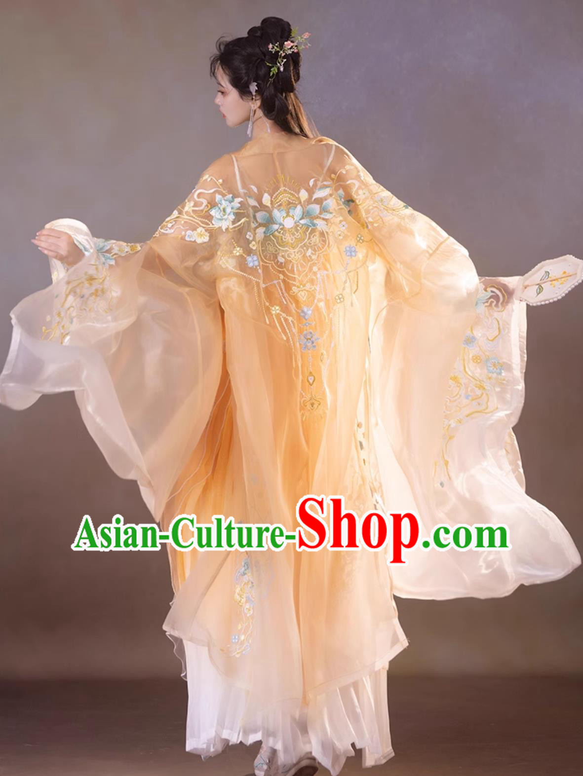 Traditional Orange Hanfu Dress Chinese Tang Dynasty Princess Clothing Ancient China Fairy Costume Traditional Orange Hanfu Dress Chinese Tang Dynasty Princess Clothing Ancient China Fairy Costume