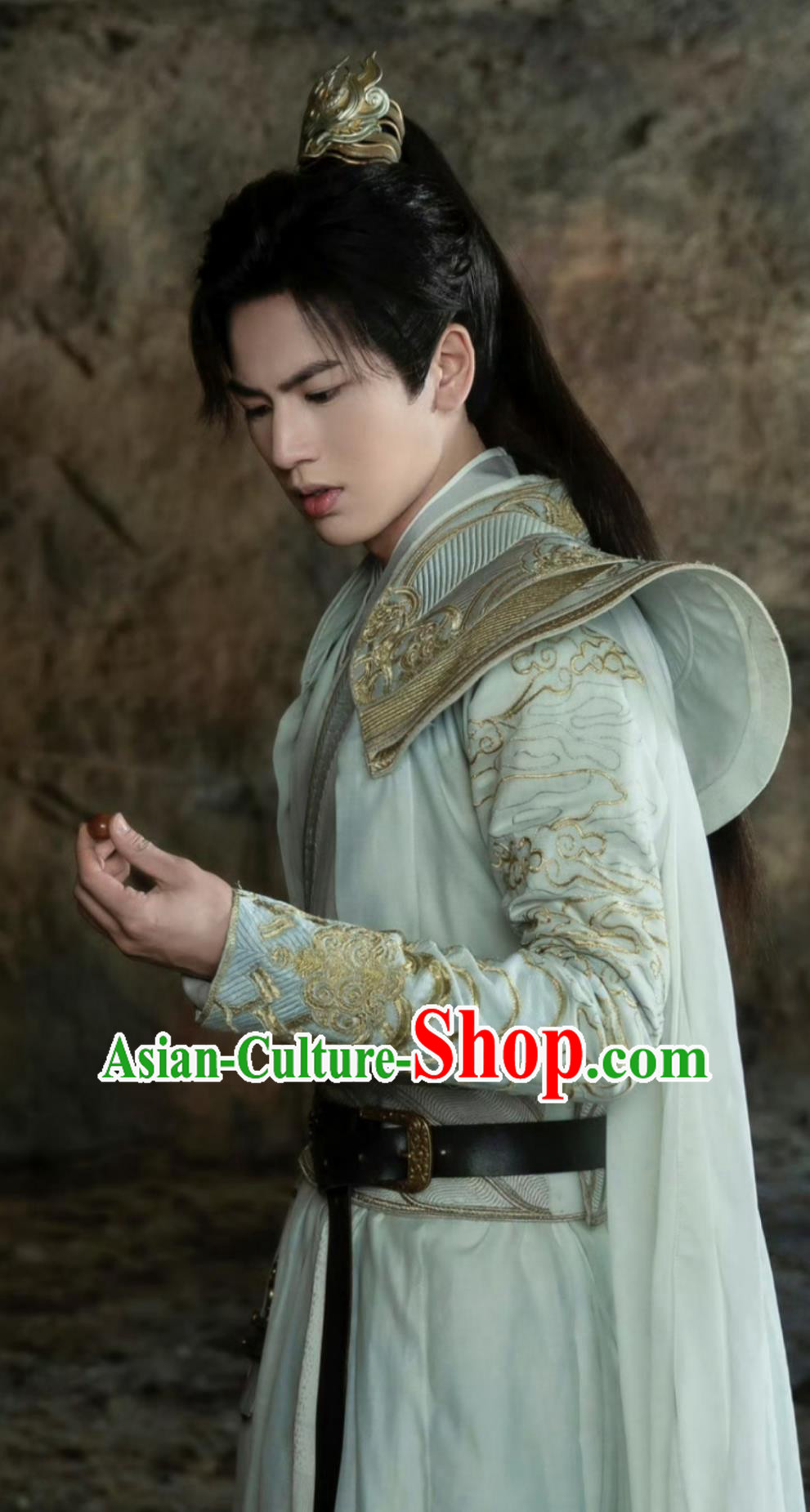 Traditional Chinese Light Green Hanfu TV Series Drama Tiger and Crane Demon Bender Qi Xiao Xuan Costume Ancient China Young Hero Clothing Traditional Chinese Light Green Hanfu TV Series Drama Tiger and Crane Demon Bender Qi Xiao Xuan Costume Ancient China Young Hero Clothing