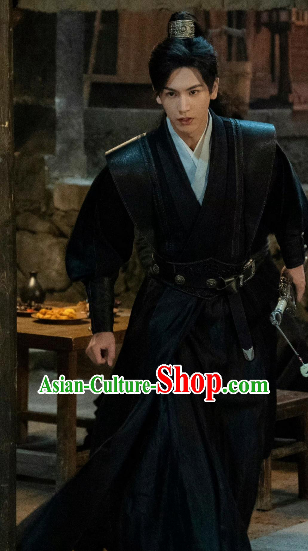 Ancient China Young Hero Clothing Traditional Chinese Wuxia Drama Hanfu TV Series Tiger and Crane Demon Bender Qi Xiao Xuan Costume Ancient China Young Hero Clothing Traditional Chinese Wuxia Drama Hanfu TV Series Tiger and Crane Demon Bender Qi Xiao Xuan Costume