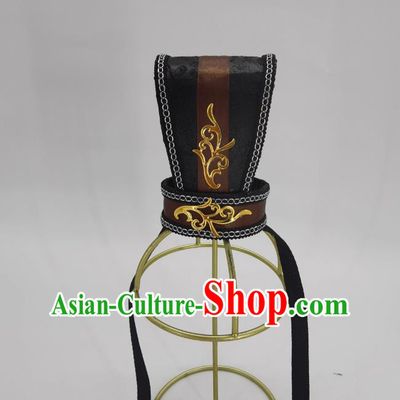 Chinese Traditional Hanfu Headpiece Ancient China Royal Prince Hair Coronet Handmade Tang Dynasty Hair Crown