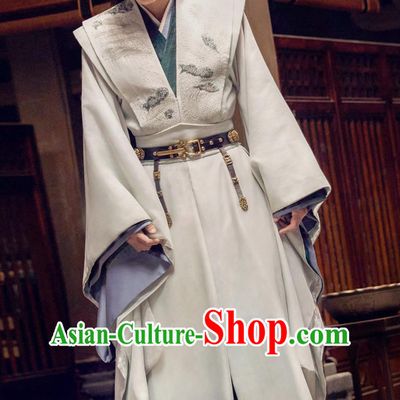 Ancient China Royal Prince Clothing Traditional Chinese Wuxia Drama Swordsman Outfit TV Series Qing Yu Nian Fan Xian Costume