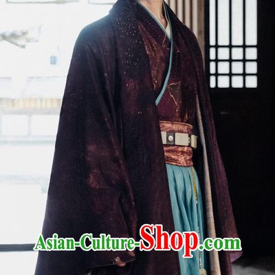 Ancient China Young Childe Clothing Traditional Chinese Male Hanfu TV Series Qing Yu Nian Prince Li Cheng Ze Costume