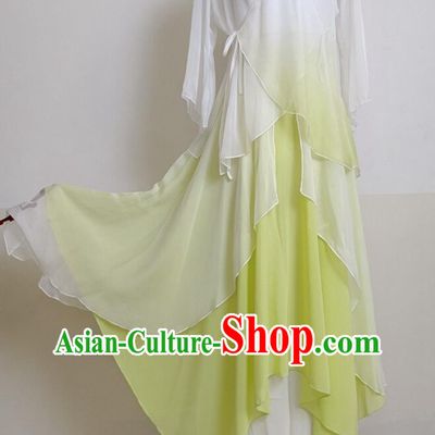 Chinese Taoli Cup Dance Contest Costume Women Group Umbrella Dance Dress Classical Dance Clothing