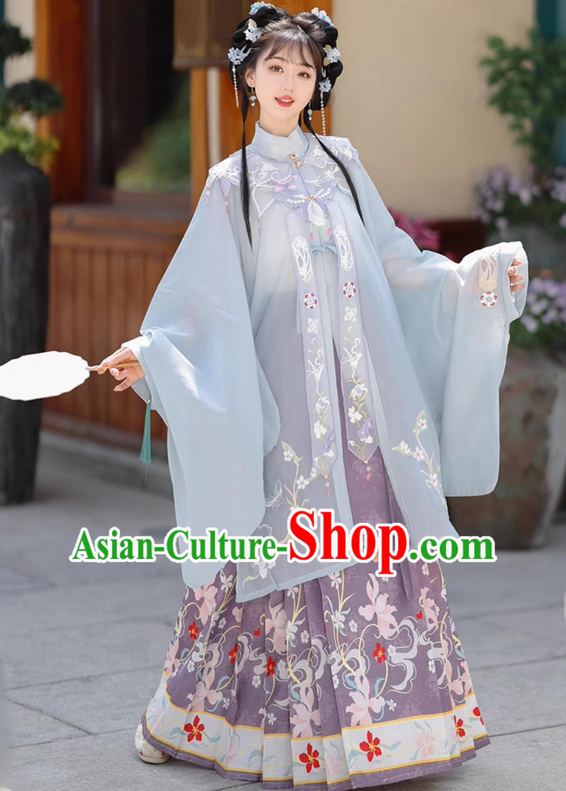 Ancient China Princess Costume Traditional Chinese Ming Dynasty Court Woman Clothing Blue Hanfu Dress Ancient China Princess Costume Traditional Chinese Ming Dynasty Court Woman Clothing Blue Hanfu Dress