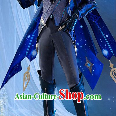 Top Cosplay Costume Genshin Impact Dainsleif Outfit Halloween Clothing
