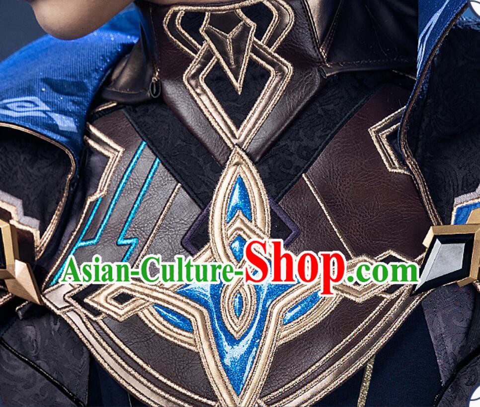 Top Cosplay Costume Genshin Impact Dainsleif Outfit Halloween Clothing Top Cosplay Costume Genshin Impact Dainsleif Outfit Halloween Clothing