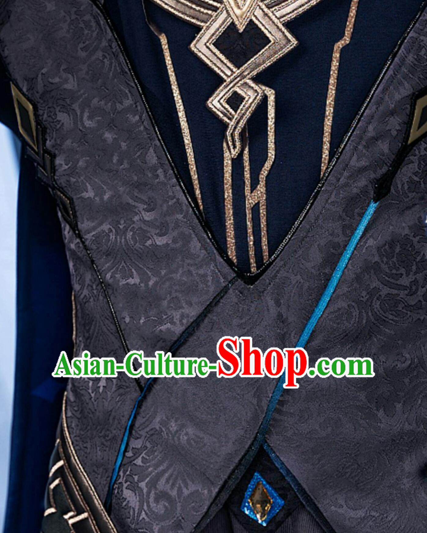 Top Cosplay Costume Genshin Impact Dainsleif Outfit Halloween Clothing Top Cosplay Costume Genshin Impact Dainsleif Outfit Halloween Clothing