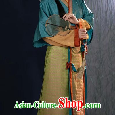 Chinese Traditional Hanfu Dresses Song Dynasty Young Woman Clothing Ancient China Noble Lady Costume Complete Set