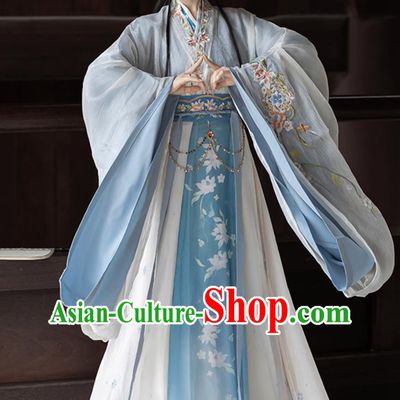 Ancient China Princess Costume Traditional Hanfu Dress Chinese Jin Dynasty Court Woman Clothing