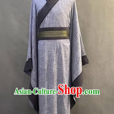 Traditional Chinese Costume Ancient China Physician Clothing TV Drama Romance of the Three Kingdoms Hua Tuo Hanfu