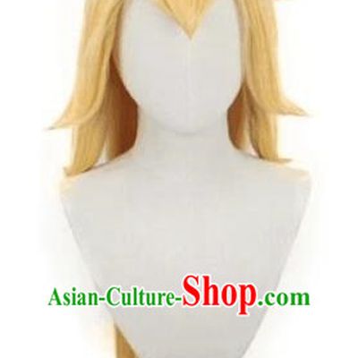 Cos Princess Peach Blossom Princess Cosplay Wig Set