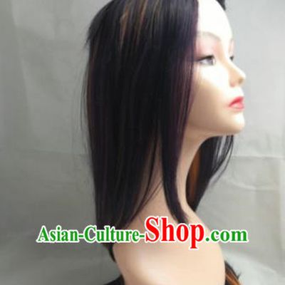 League of Legends Divine Phoenix Walker Seraphine Cos Wig Dark Purple Bleached And Dyed