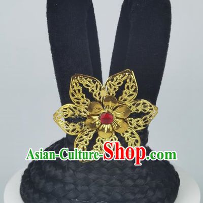 Classical Dance Headwear Children Hair Accessories Hair Bag Dunhuang Wig Flying Hair Accessories Fairy Stick Headdress Hanfu Style All In One