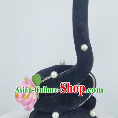Classical Dance Headdress Lotus Picking Dance Hair Ornaments Fairy Stick Dunhuang Headband Flower Ornaments Floating Lotus Han And Tang Wigs