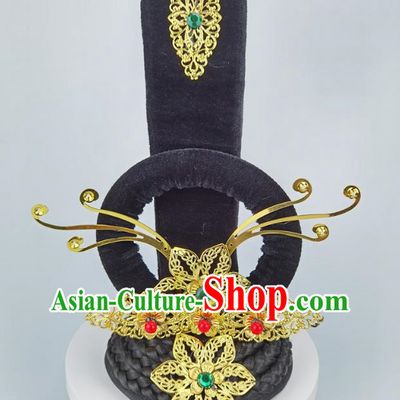 Hanfu Dunhuang Headdress Beauty Wig Flying Dance Hair Accessories Classical Dance Folk Dance Accessories