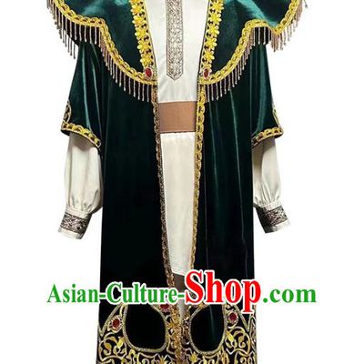 Latin Magic Lamp COS Costume Stage Film And Television Drama Performance Costume Middle East Xinjiang Dance Costume