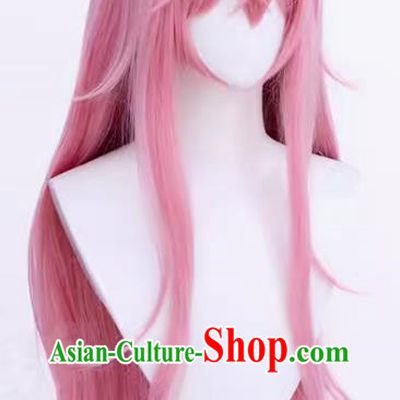 Hatsune Little Raccoon Mirai Tour Song Cos Wig Little Devil Linked Witch Long Straight Hair