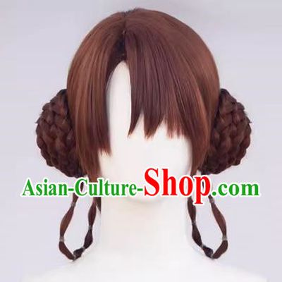 Codename Yuan Sun Shangxiang Cos Wig Special Color Split Lengthened Braided Hair