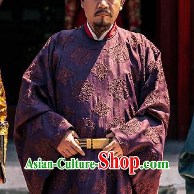 Chinese Ancient Majesty Clothing Historical TV Series The Imperial Age Ming Dynasty Emperor Hongwu Zhu Yuan Zhang Costumes