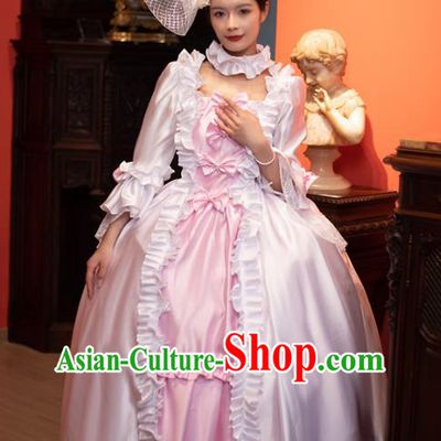 European Medieval Retro Court Dress Rococo Period Aristocratic Princess Long Dress Stage Clothing