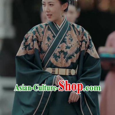The Imperial Age Princess Qin Official Robes Chinese Ming Dynasty Noble Woman Apparels TV Series Ancient Rani Clothing