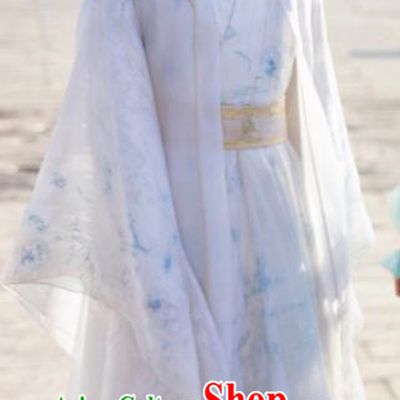 Chinese Ancient Young Hero Garment Costume TV Series The Last Immortal Prince Gujin Yuan Qi Clothing