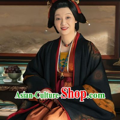 TV Series Scent Of Time Elder Princess Costumes Chinese Ancient Song Dynasty Court Woman Hanfu Clothing