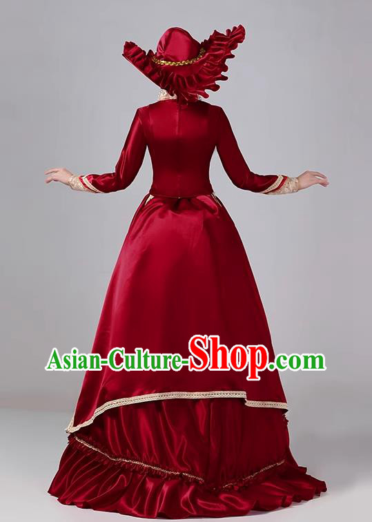 European Style Court Costume Medieval Victorian Era Evening Clothing Princess Classical Dress European Style Court Costume Medieval Victorian Era Evening Clothing Princess Classical Dress