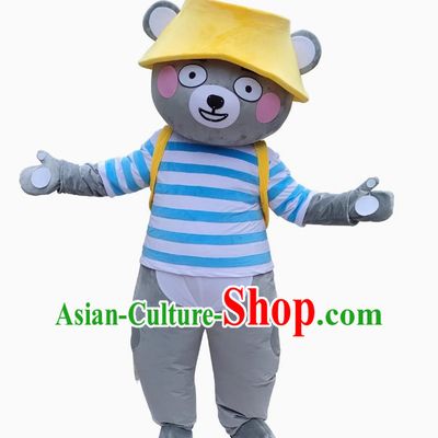 Zhang Bold Happy Bear Doll Costume Pianran Bear Doll Costume People Wear Dancing Bear Inflatable Children Internet Celebrity Bear Costume