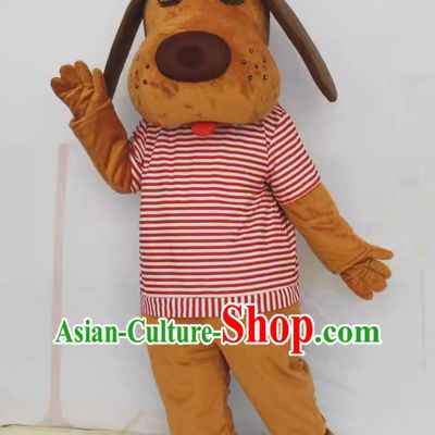 Pa Pa Pa Dog Large Plush Doll Wearing A Doll Suit And Cute Puppy Humanoid Doll Costume Opening Show