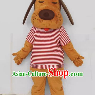 Pa Pa Pa Dog Large Plush Doll Wearing A Doll Suit And Cute Puppy Humanoid Doll Costume Opening Show