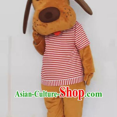Pa Pa Pa Dog Large Plush Doll Wearing A Doll Suit And Cute Puppy Humanoid Doll Costume Opening Show