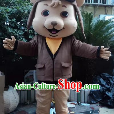 Pilot Dog Master Dog Promotional Campaign Advertising Costume Large Doll Cartoon Doll Costume