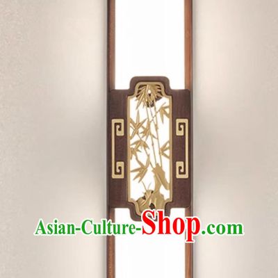 28 Inches High School Style Living Room Background Wall Lamp Aisle Solid Wood Wall Lamp